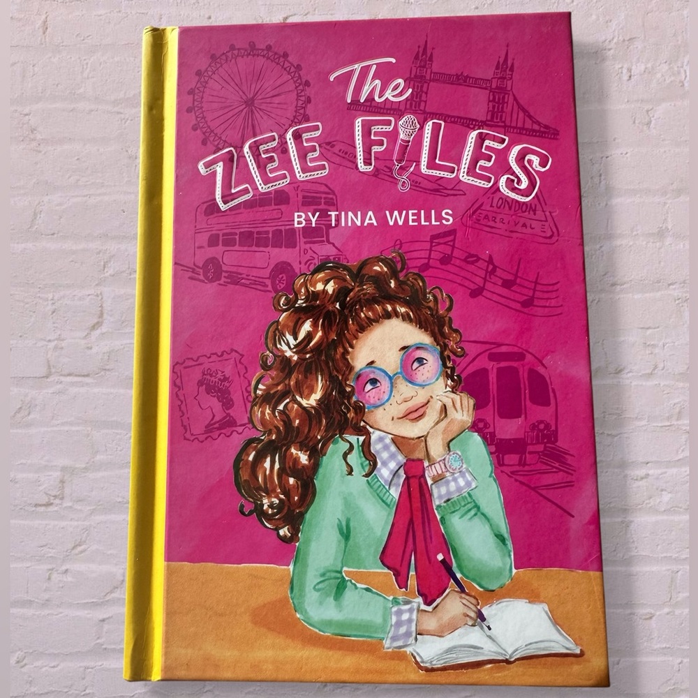 Hello, London! Pink Hardcover Children’s Book